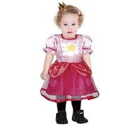 FIESTAS GUIRCA | Disfraz Star Princess Bebé (12-18/Meses) - Vestido de Princesa para Niñas - Disfraces de Bebés para Fiestas de Disfraces, Cumpleaños y Celebraciones