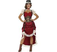 Fiestas Guirca Disfraz Steampunk Western para mujer