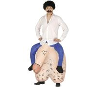 FIESTAS GUIRCA Disfraz de Testículo Hombre Adulto Talla L 52-54