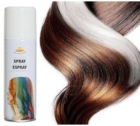 FIESTAS GUIRCA | Espray para el Cabello Blanco (125ml) - Maquillaje en Spray para Halloween, Fiestas de Cumpleaños, Fin de Año y Celebraciones - Pintura de cabello para Adultos y Niños - Blanco