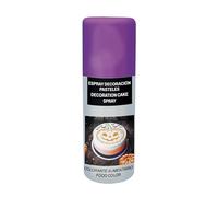 FIESTAS GUIRCA | Espray Decoración Pasteles Morado (100 ml) - Utensilio de Cocina para Decorar Tartas y Postres - Ideal para Halloween y Fiestas Temáticas - Accesorio de Repostería - Morado