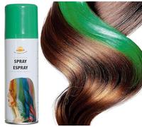 FIESTAS GUIRCA | Espray para el Cabello Verde (125ml) - Maquillaje en Spray para Halloween, Fiestas de Cumpleaños, Fin de Año y Celebraciones - Accesorio de Disfraz para Adultos y Niños - Verde