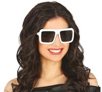 Fiestas Guirca – Gafas cuadradas blancas