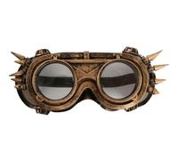 Fiestas Guirca Gafas Steampunk de Bronce con Púas para Disfraz Estilo Gótico Victoriano