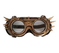FIESTAS GUIRCA Gafas Steampunk de Bronce con púas para Disfraz de Estilo gótico Victoriano
