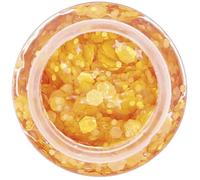 FIESTAS GUIRCA - Gel con purpurina corporal facial 20 gramos, color naranja
