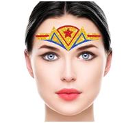 FIESTAS GUIRCA Gemas Faciales Wonder Woman