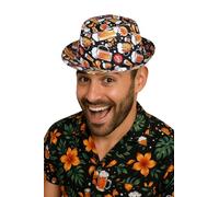 FIESTAS GUIRCA | Gorro Cerveza Ganster (Adulto Unisex) - Sombrero Divertido para Despedidas de Soltero y Fiestas de Disfraces - Accesorio de Fiesta para Halloween y Carnaval - Multicolor
