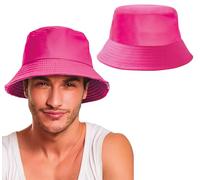 FIESTAS GUIRCA | Gorro Rosa Neón Fucsia (Talla Única) - Accesorio de Disfraz para Disfraces de los Años '90 - Ideal para Fiestas de Disfraces, Carnaval y Celebraciones - Adulto Unisex - Fucsia