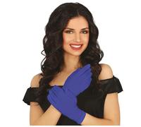 FIESTAS GUIRCA Guantes Azul Marino 20 CMS.