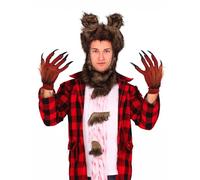 Fiestas Guirca Guantes Hombre Lobo con Garras