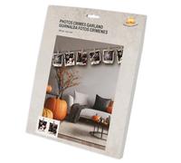 FIESTAS GUIRCA | Guirnalda Fotos Crímenes (274 cm) - Decoración Party para Halloween y Fiestas de Terror - Ideal para Celebraciones y Eventos de Misterio y Suspenso - Multicolor