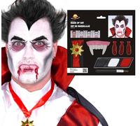 FIESTAS GUIRCA Kit de Maquillaje de Vampiro Drácula