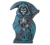 FIESTAS GUIRCA Lápida Muerte con Guadaña