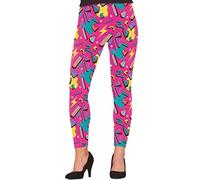 FIESTAS GUIRCA Leggings Años 80 Fucsia