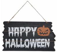 FIESTAS GUIRCA Letrero Happy Halloween 34X19 CMS