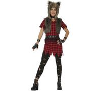 Fiestas Guirca Disfraz de Halloween Lobezna Rebelde Mujer Talla M