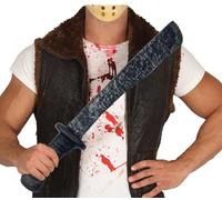 FIESTAS GUIRCA - MACHETTE Giocattolo travestimento Slasher Jason 50CM - Accessorio per travestimento - Cosplay per Halloween - Tema: