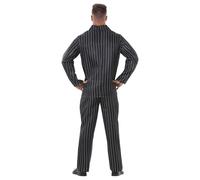 FIESTAS GUIRCA Mafia Gangster Mens Fancy Dress Costume - 1920s Mafia Boss Pinstripe Suit Fancy Dress Men Size XL 56-58