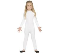 FIESTAS GUIRCA | Maillot Infantil Unisex Blanco (5-8 Años) - Accesorio Textil para Fiestas Deportivas y Celebraciones - Ideal para Carnaval, Halloween y Eventos de Disfraces - Blanco