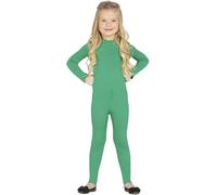 FIESTAS GUIRCA | Maillot Infantil Verde (9-12 Años) - Accesorio Textil para Fiestas Deportivas y Celebraciones - Ideal para Niños y Niñas en Carnaval y Halloween - Unisex - Verde