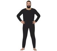 FIESTAS GUIRCA | Maillot Negro (54-56/XL) - Accesorio Textil para Disfraces de Deportes y Fiestas - Ideal para Hombre Adulto en Carnaval y Halloween - Negro