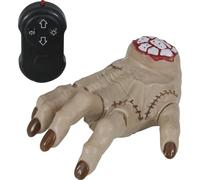 FIESTAS GUIRCA | Mano Andante con Mando a Distancia (18 cm) - Decoración de Halloween y Atrezzo de Miedo para Fiestas y Celebraciones Terroríficas - Ideal para Ambientes Espeluznantes - Beige