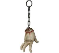 FIESTAS GUIRCA | Mano con Cadena (40 cm) - Decoración de Miedo para Halloween y Fiestas de Terror - Ideal para Atrezzo Espeluznante y Escenarios de Horror - Todos los Usuarios - Beige