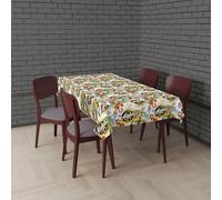FIESTAS GUIRCA | Mantel de Verano Multicolor (137x274 cm) - Decoración de Mesa para Fiestas de Graduación y Temáticas Hawaianas - Ideal para Celebraciones de Verano y Eventos - Multicolor
