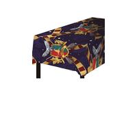 FIESTAS GUIRCA | Mantel Mago Multicolor (137x274 cm) - Decoración de Mesa para Fiestas de Halloween y Magia - Ideal para Celebraciones de Magos - Multicolor