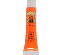 FIESTAS GUIRCA | Maquillaje Crema Neón (10ml) - Pintura Facial al Óleo para Disfraces de Halloween, Festivales y Fiestas Temáticas - Ideal para Todos los Usuarios - Naranja