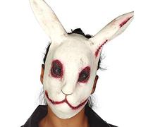 Fiestas Guirca Máscara Conejo Terror de Látex