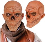FIESTAS GUIRCA | Máscara de Hombre Quemado de Látex (Talla Única) - Accesorio de Disfraz para Halloween - Ideal para Zombies y Personajes de Películas de Miedo - Unisex - Multicolor