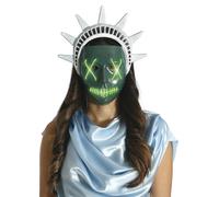 FIESTAS GUIRCA Máscara de La Purga Libertad con Luz