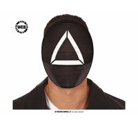 Fiestas Guirca Máscara The Gamer PVC Triángulo Squid Game