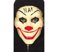 Fiestas GUIRCA Maschera pagliaccio HA! in PVC