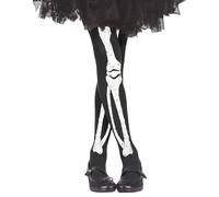 FIESTAS GUIRCA Medias de Esqueleto para niña de Disfraz de Terror Talla única 5-9 años