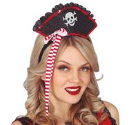 FIESTAS GUIRCA MINIHAT Diadema Pirata