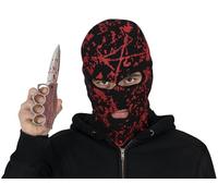 FIESTAS GUIRCA | Navaja con Puño Americano (20 cm) - Arma Blanca de Juguete para Disfraz de Militar y Halloween - Ideal para Fiestas de Disfraces y Celebraciones - Plata y Marrón