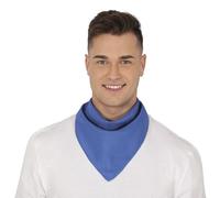 FIESTAS GUIRCA | Pañuelo Azul Cielo (Adulto Unisex) - Accesorio Textil Versátil para Fiestas de Disfraces y Carnaval - Ideal para Complementar Disfraces de Pirata, Vaquero o Bandido - Azul