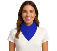 FIESTAS GUIRCA | Pañuelo Azul para Adulto Unisex - Accesorio Textil Versátil para Fiestas de Disfraces, Carnaval y Celebraciones - Ideal para Complementar Disfraces de Pirata, Vaquero o Bandido - Azul