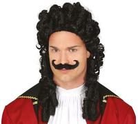 FIESTAS GUIRCA Peluca Capitan Pirata con Bigote EN Caja