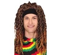 FIESTAS GUIRCA Peluca de Rastas con Cinta