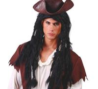 Fiestas Guirca Peluca Rasta Diseño Rasta para Hombre (FG107)