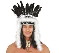 FIESTAS GUIRCA Penacho de Indio Maya