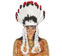 FIESTAS GUIRCA PENACHO PLUMAS INDIO