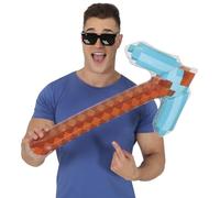 FIESTAS GUIRCA | Pico Pixel Hinchable (69 cm) - Pico de Juguete para Disfraces de Videojuegos y Cosplay - Accesorio Ideal para Fiestas de Halloween - Para Niños y Adultos - Multicolor