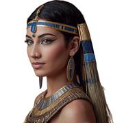 FIESTAS GUIRCA | Piercing Eye of Horus - Accesorio de Joyería para Disfraces de Egipto, Faraones y Dioses - Ideal para Halloween, Carnaval y Fiestas Temáticas (Unisex) - Dorado