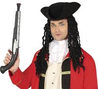 FIESTAS GUIRCA | Pistolón Trabuco de Pirata de Mentira (60 cm) - Accesorio para Disfraz de Pirata Bucanero Corsario para Carnaval Halloween Fiestas Temáticas - Adulto Infantil - Plata Marron