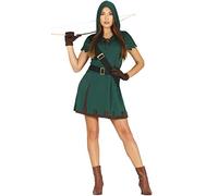 Fiestas Guirca, S.L. Disfraz de Arquera Hood para Mujer L